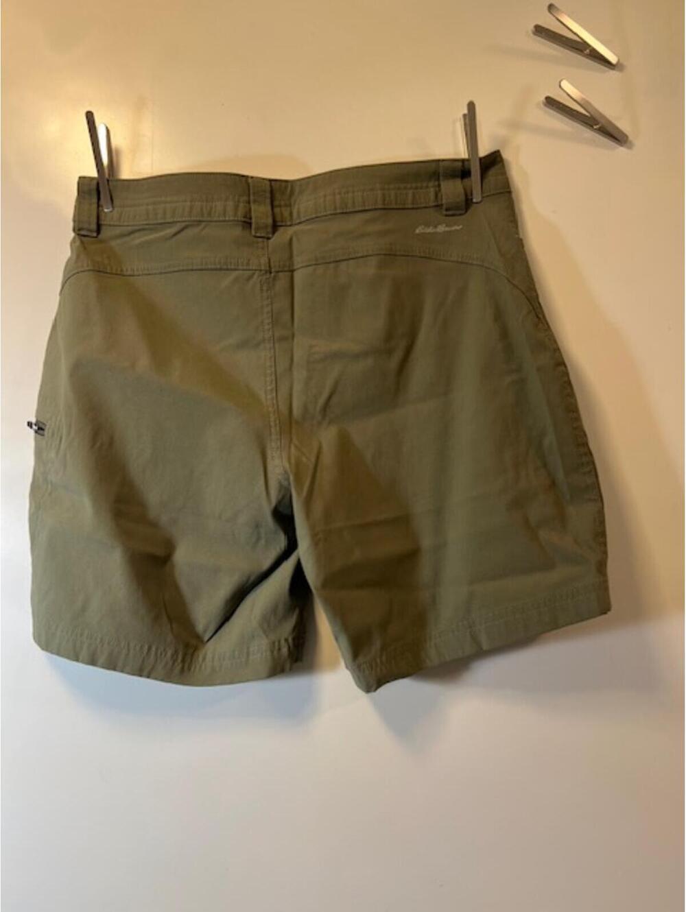 EDDIE BAUER Rainier Shorts-olive - Picture 5 of 7